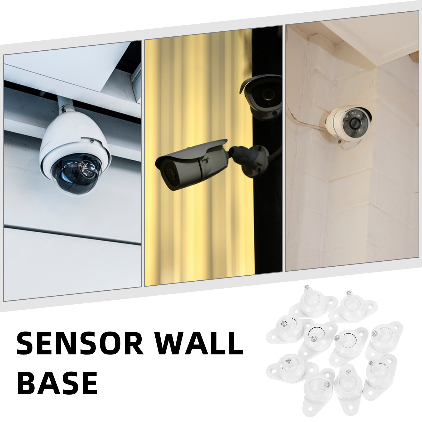 Home Security Firms - 10 Buah Braket Dinding Universal untuk
