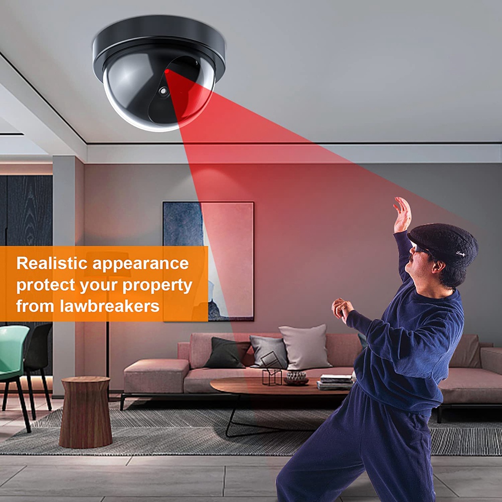 Home Security Lights - Kamera Keamanan Tiruan, Kamera Palsu Dengan