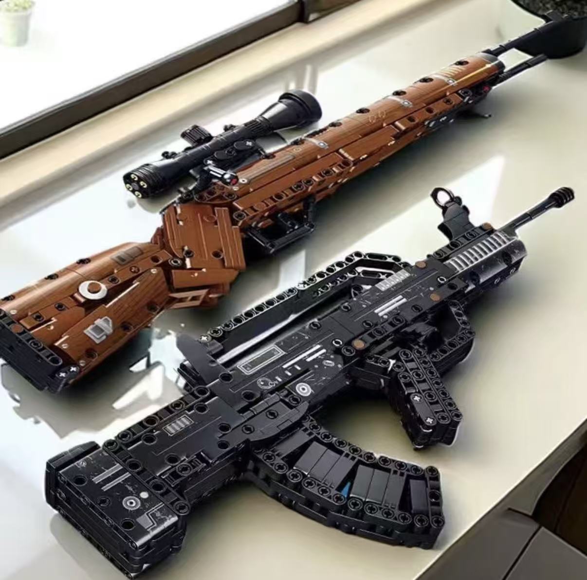 Home Security Gun - Senapan Blok Bangunan Tipe 98k Sniper