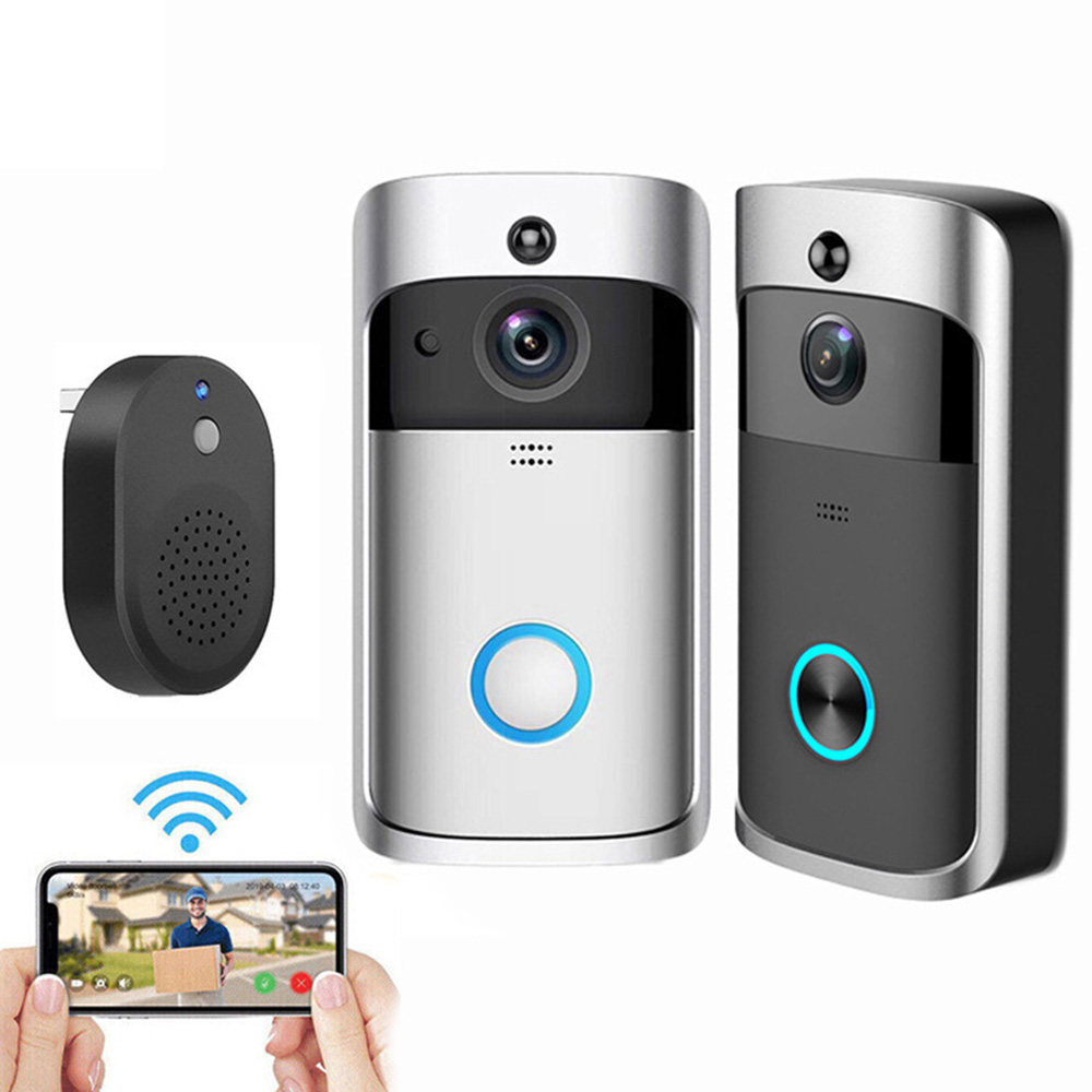 Home Security Uk - Bel Pintu Video V5 Pintar Bel