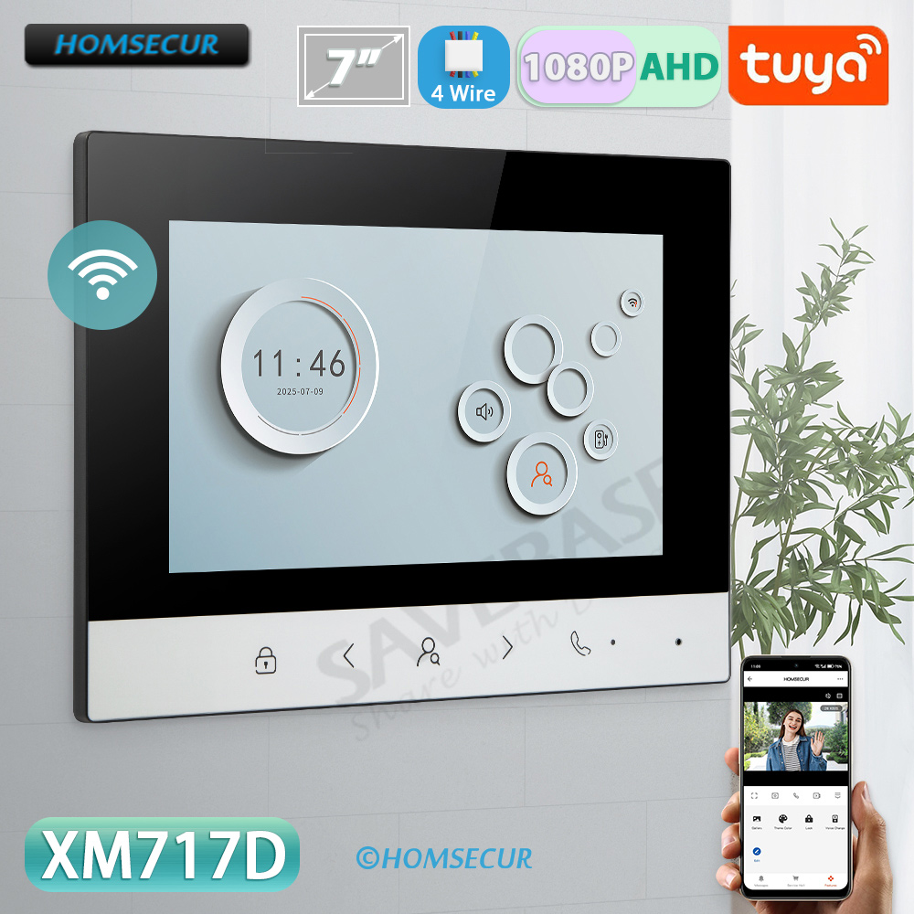 Home Security Panel - Monitor Dalam Ruangan Tuya Smart WIFI