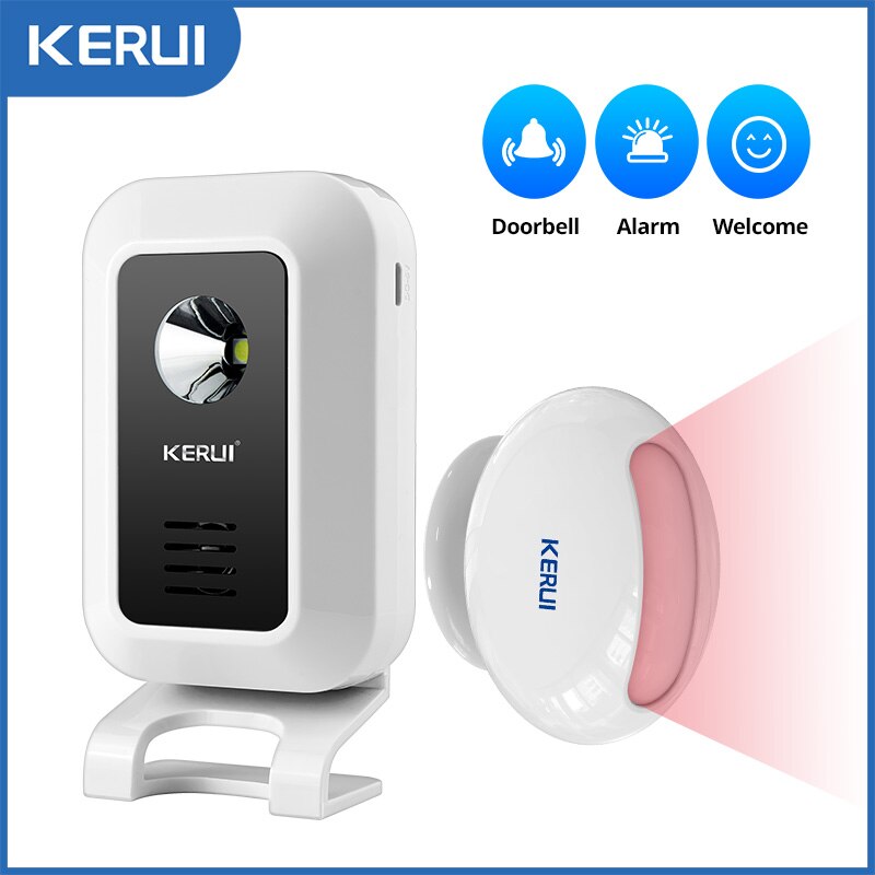 Home Security Lights - KERUI M7 Alarm keamanan Sensor gerak,