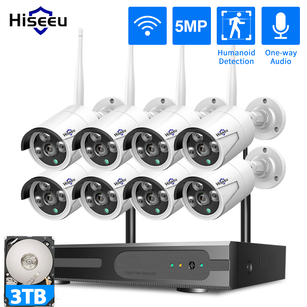 Home Security Wifi Camera - Sistem Keamanan Kamera CCTV WiFi Hiseeu