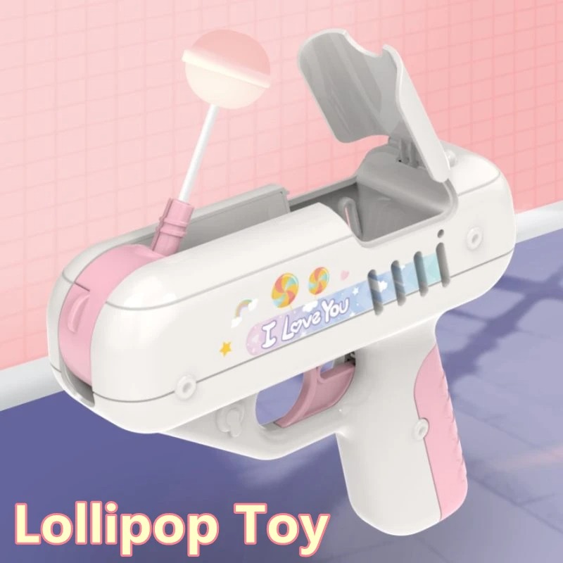 Home Security Gun - Lucu cinta kejutan senapan Lollipop pemegang