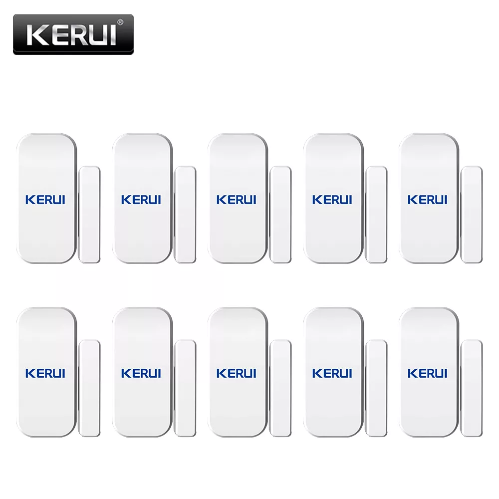 Keypad Alarm Panel - KERUI detektor Sensor pintu magnetik nirkabel