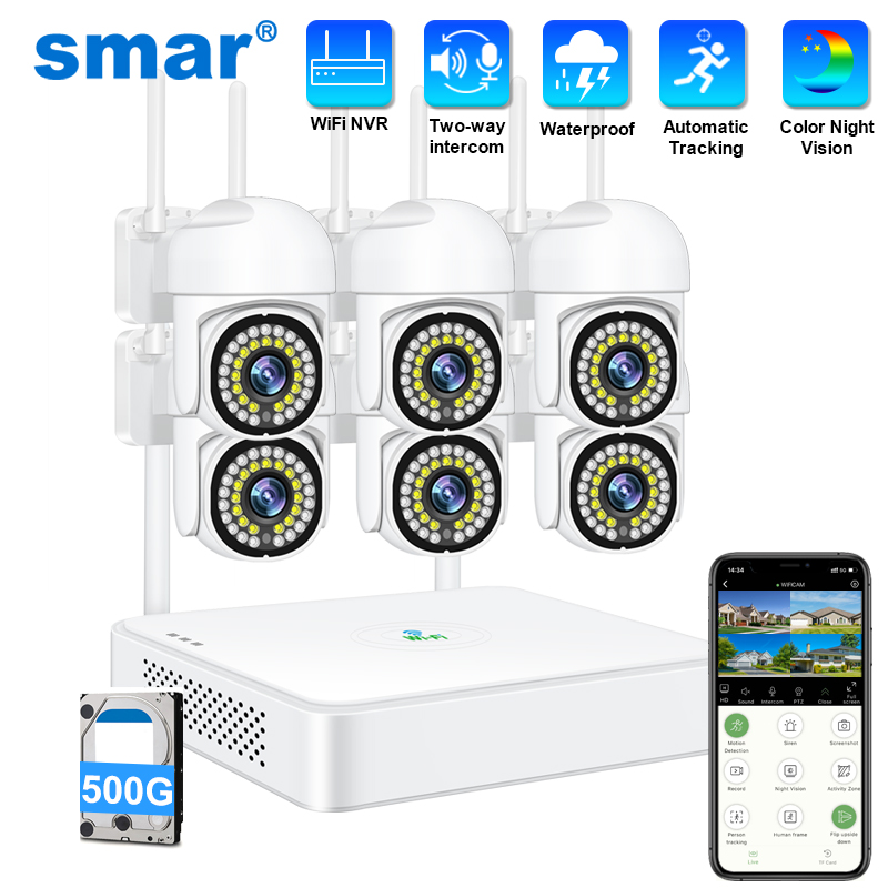 Home Security Wifi Camera - Sistem Kamera Keamanan CCTV Nirkabel Smar