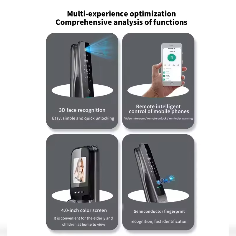 Kunci Pintu Pintar HX5 Pengena - Home Security Wifi Camera ulasan dan harga