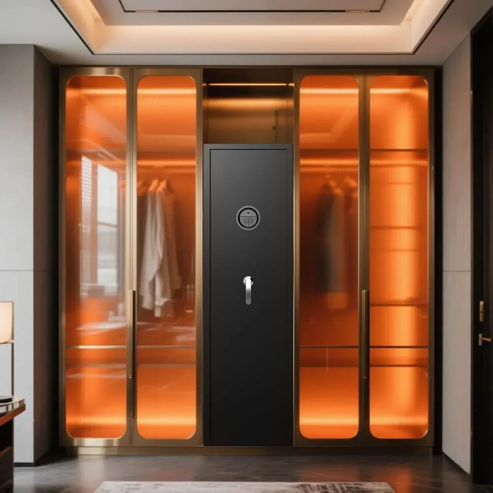 Brankas Biometrik, Kabinet Kea - Home Security Gun ulasan dan harga