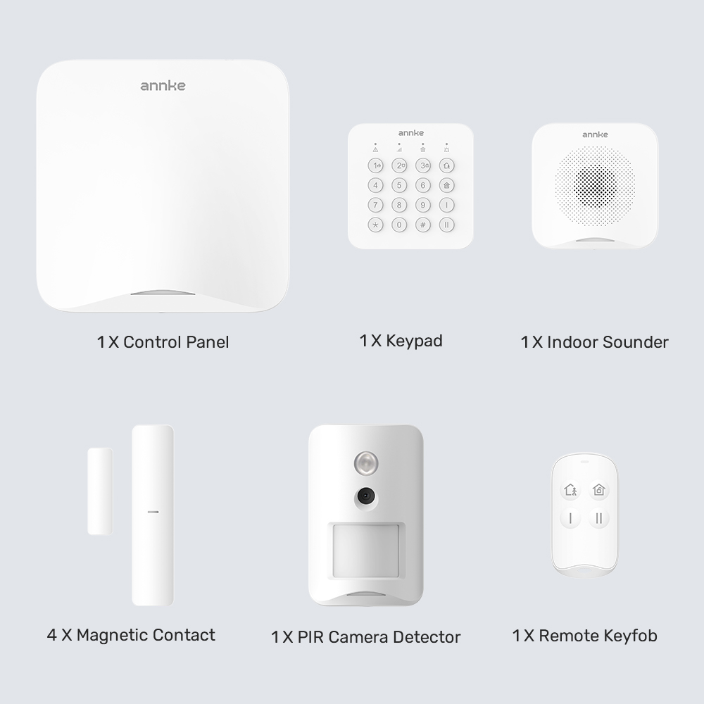 Sistem Alarm Nirkabel ANNKE De - Keypad Alarm Panel ulasan dan harga