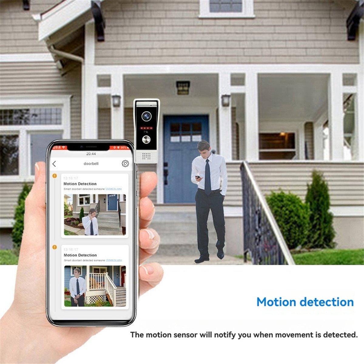 doyme TUYA Wifi Video Doorbell - Home Security Uk ulasan dan harga