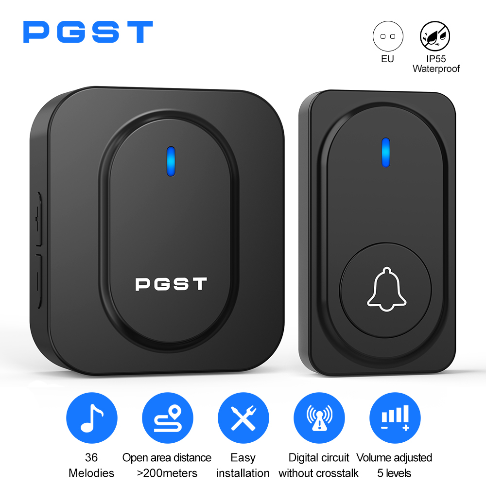 Bel Pintu Nirkabel PGST 36 Nad - Home Security Lights ulasan dan harga
