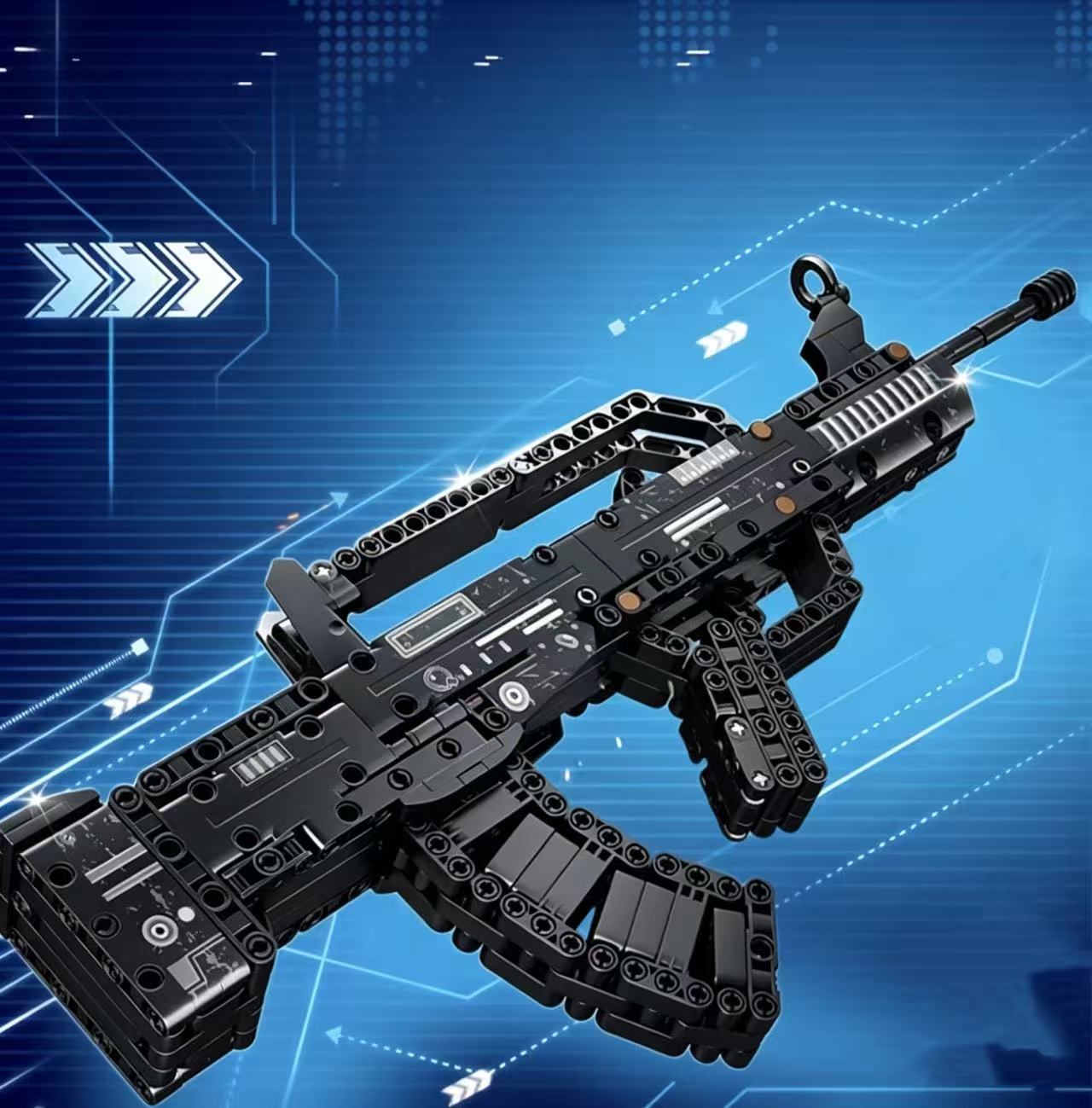 Senapan Blok Bangunan Tipe 98k - Home Security Gun ulasan dan harga