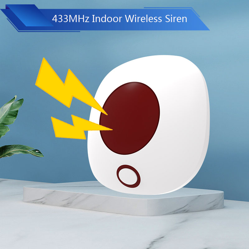 Sirene nirkabel Maling mandiri - Home Security Lights ulasan dan harga