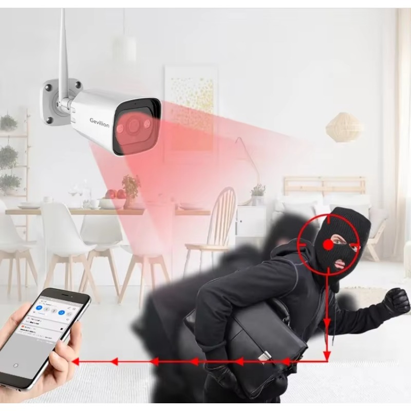 Sistem Kamera Keamanan Dalam R - Home Security Wifi Camera ulasan dan harga