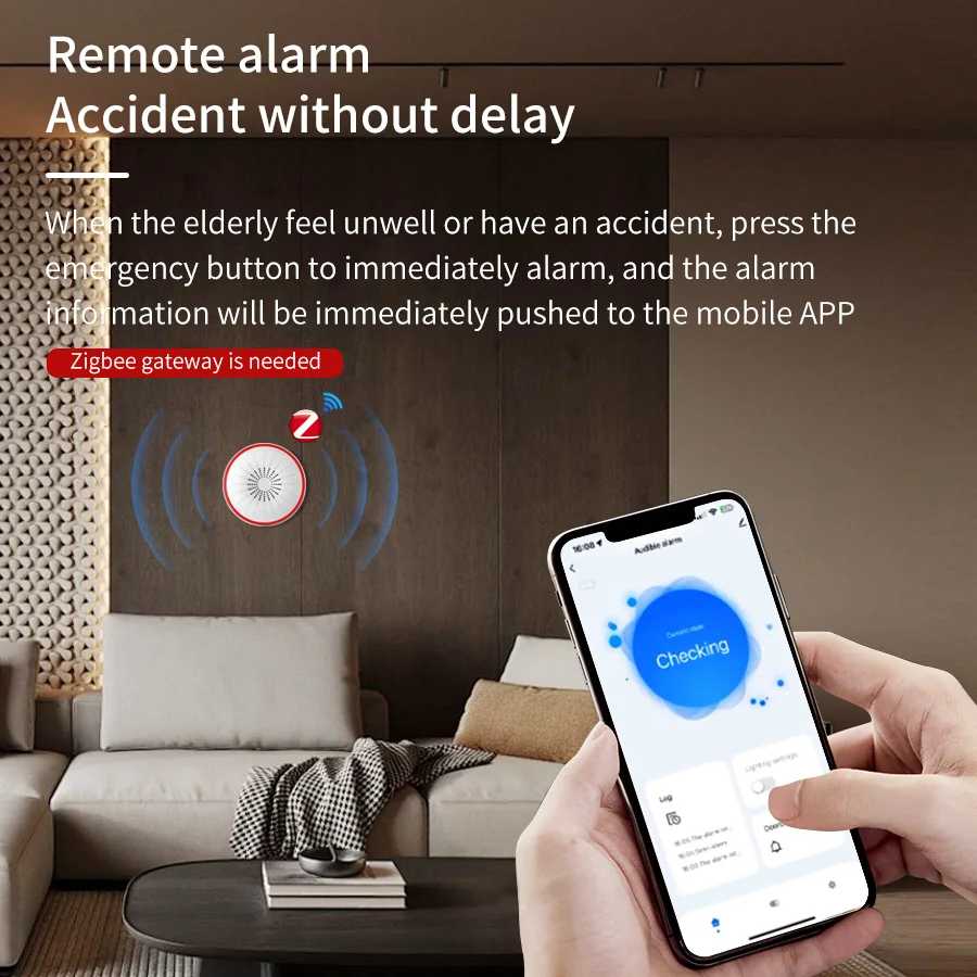 Tuya WiFi ZigBee Smart Alarm S - Home Security Lights ulasan dan harga