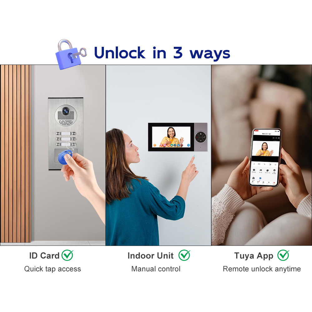 Sistem Video Door Phone Berkab - Home Security Uk ulasan dan harga