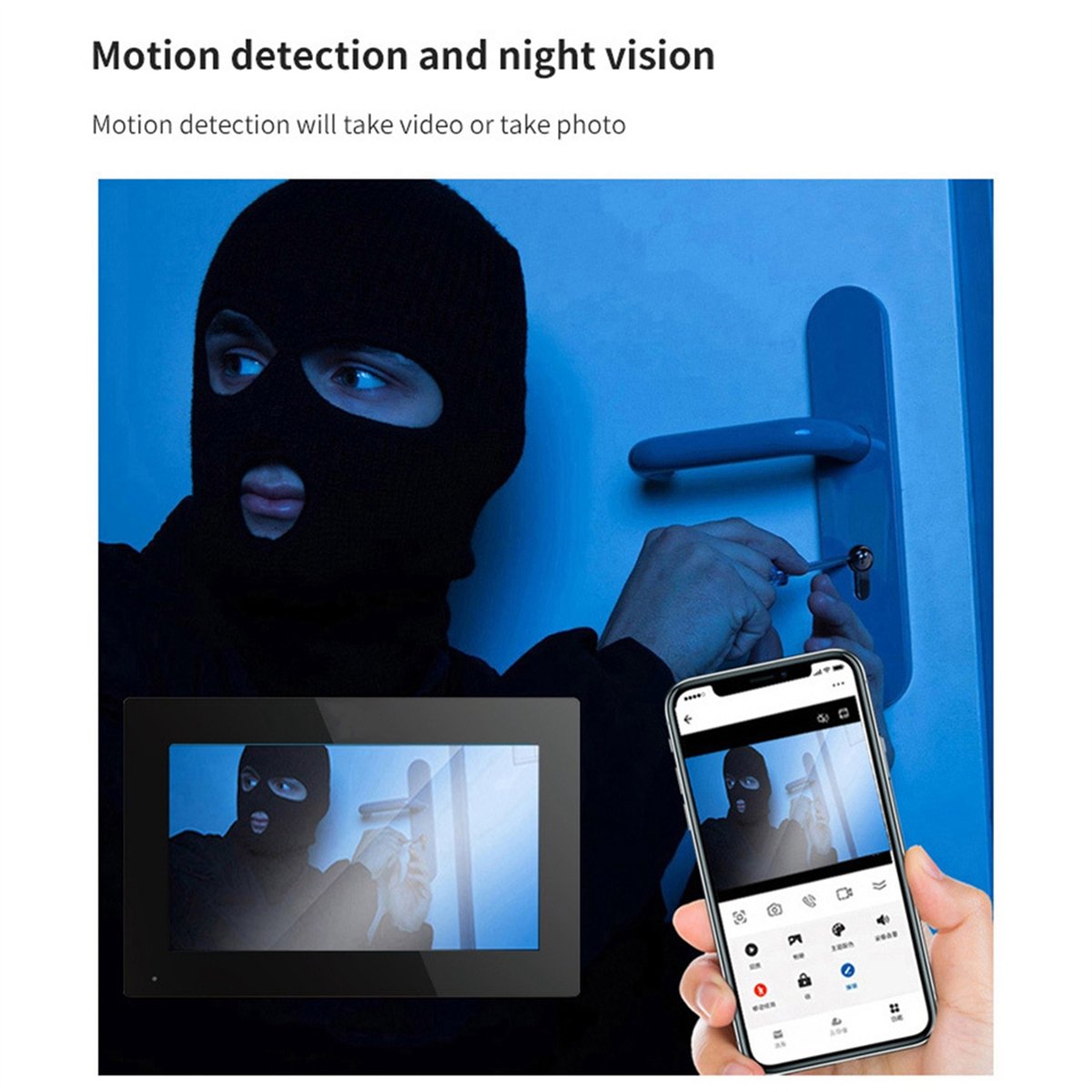 [T28C] TUYA Wifi Video Doorbel - Home Security Uk ulasan dan harga