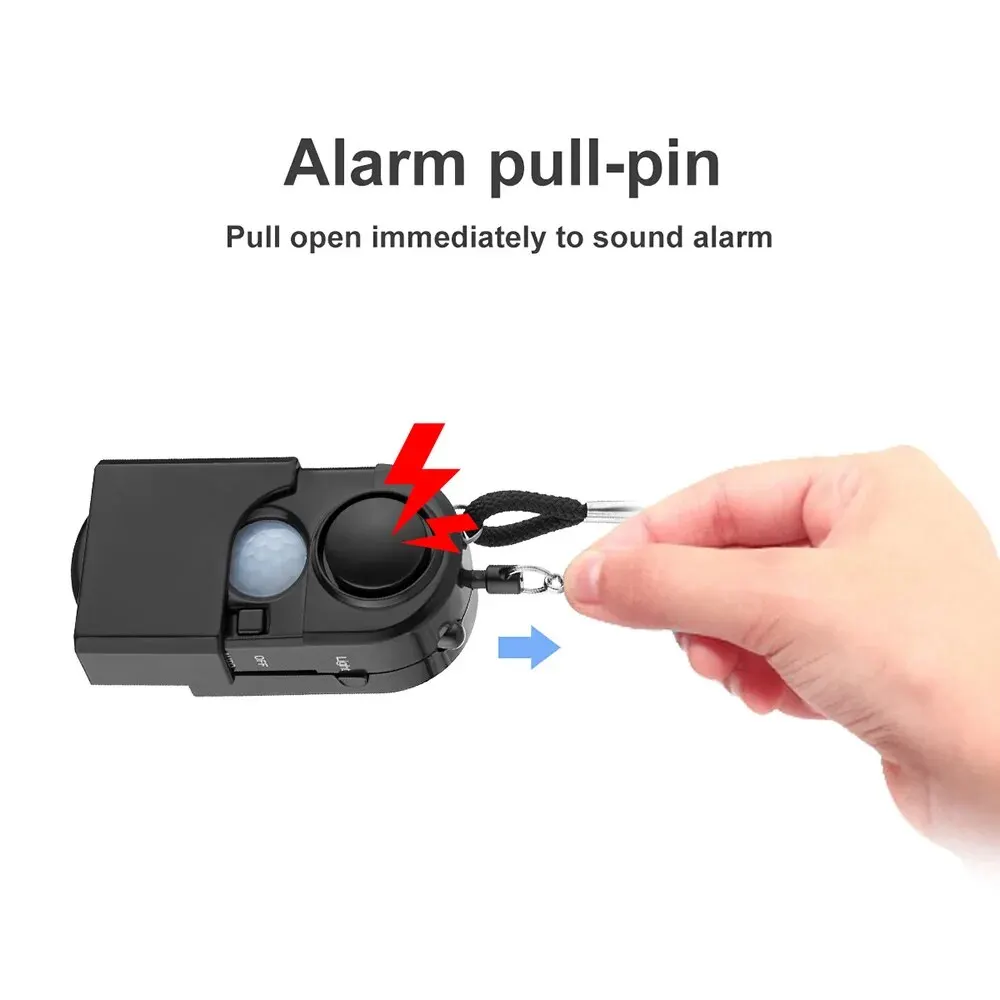Alarm Detektor Gerak Mini Port - Home Security Lights ulasan dan harga
