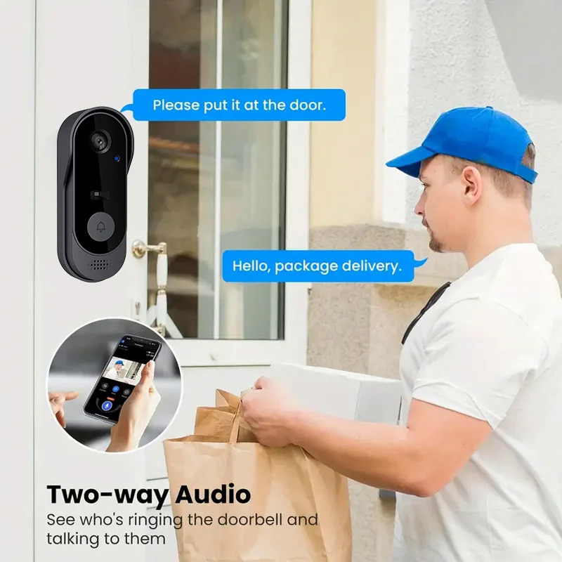 Bel pintu Tuya, dengan kamera, - Home Security Bundle ulasan dan harga