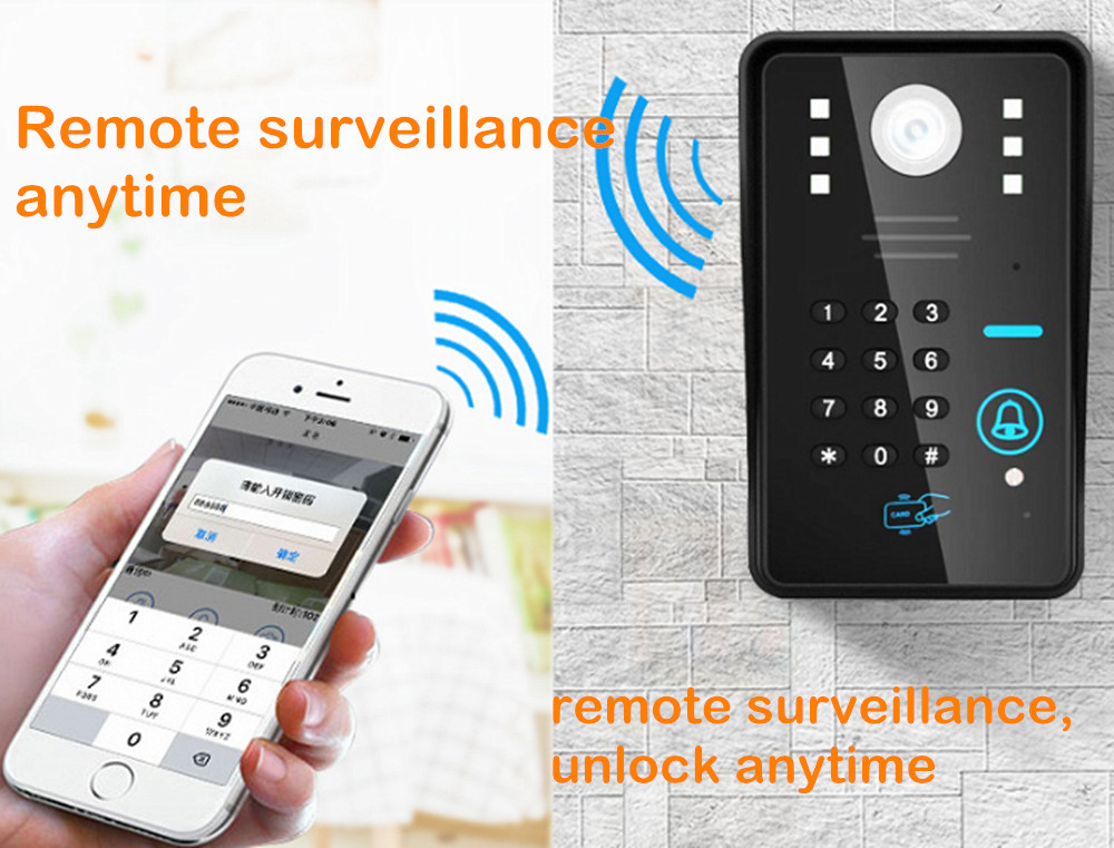 IP Wifi Video Bel Pintu Kamera - Home Security Uk ulasan dan harga