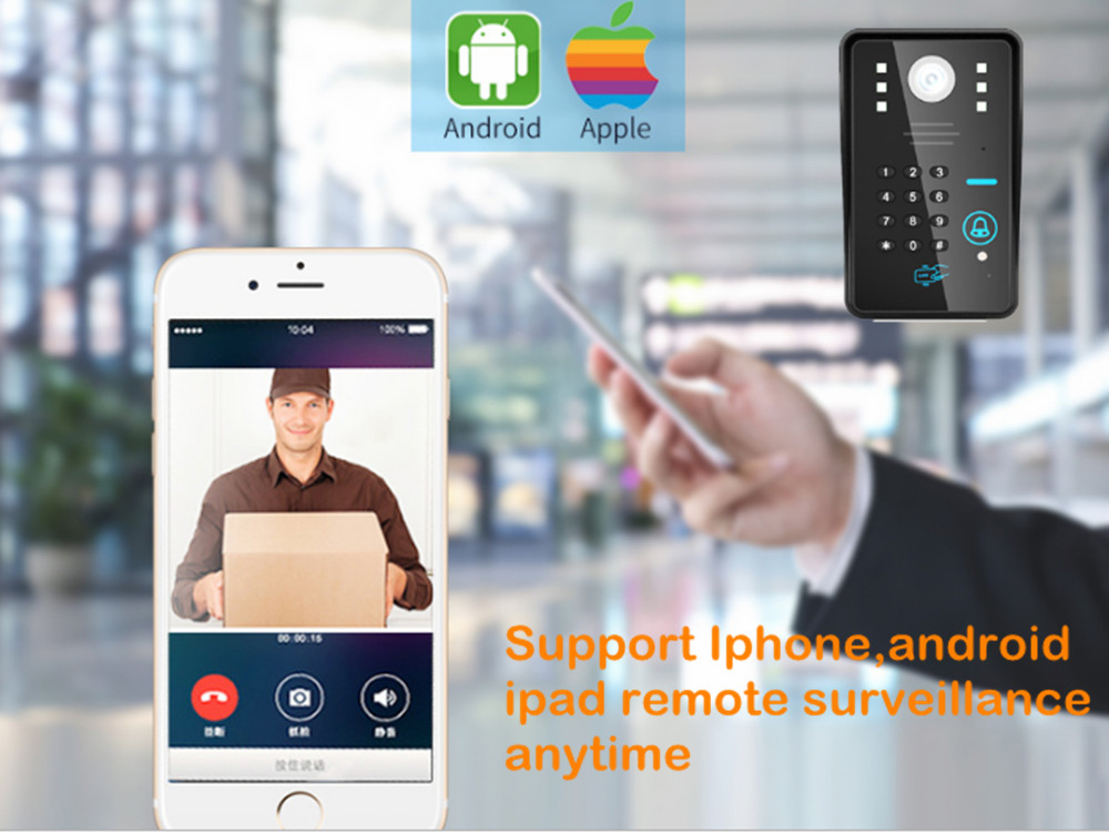 IP Wifi Video Bel Pintu Kamera - Home Security Uk ulasan dan harga