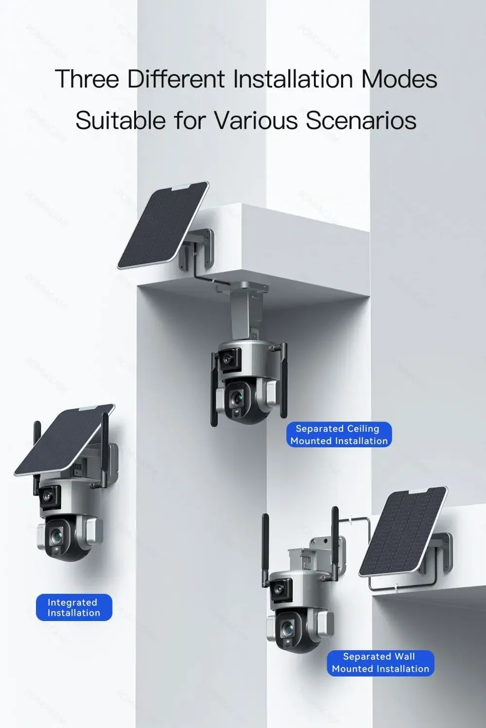 Kamera Surya Nirkabel 4G Lensa - Home Security Uk ulasan dan harga