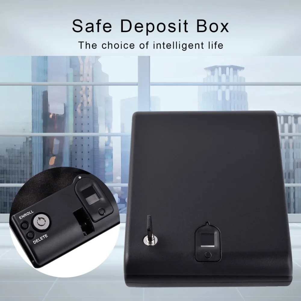Kotak Brankas Sidik Jari Mini  - Home Security Gun ulasan dan harga