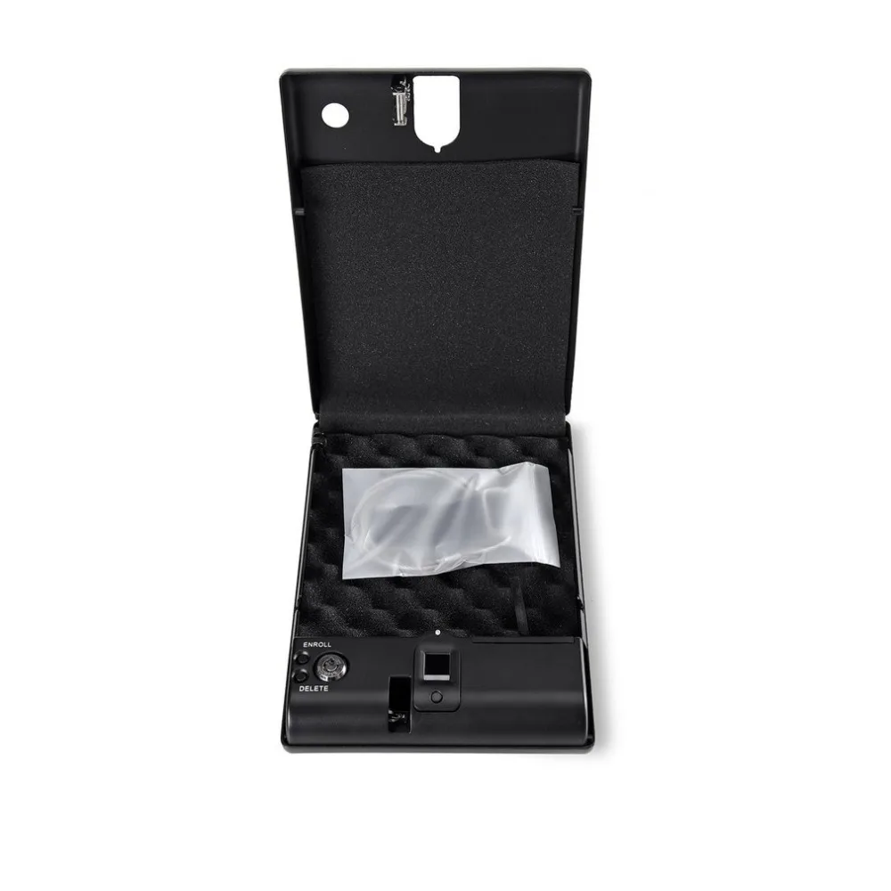 Kotak Brankas Sidik Jari Mini  - Home Security Gun ulasan dan harga