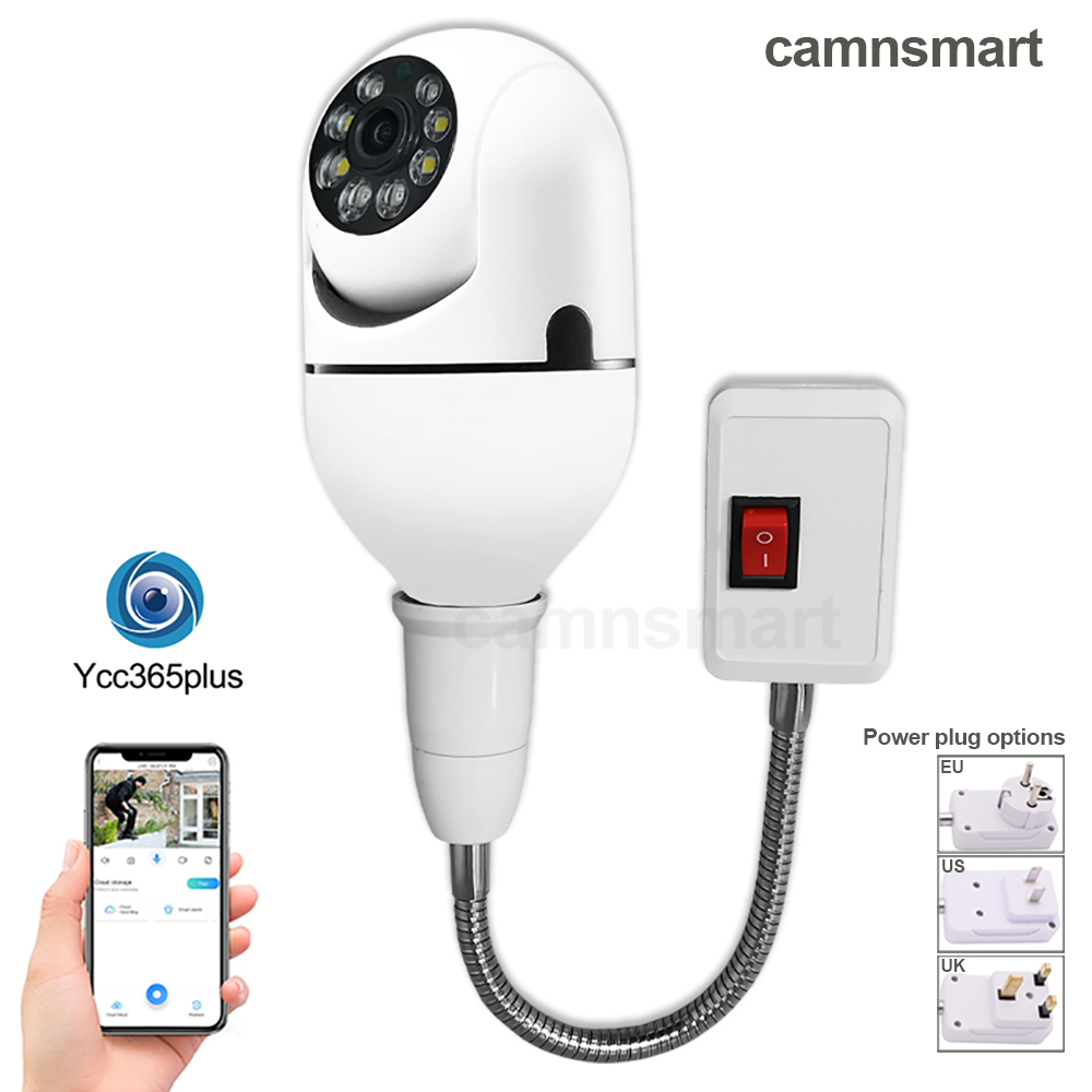 3MP Kamera Mini Wifi E27 Bohla - Home Security Uk ulasan dan harga