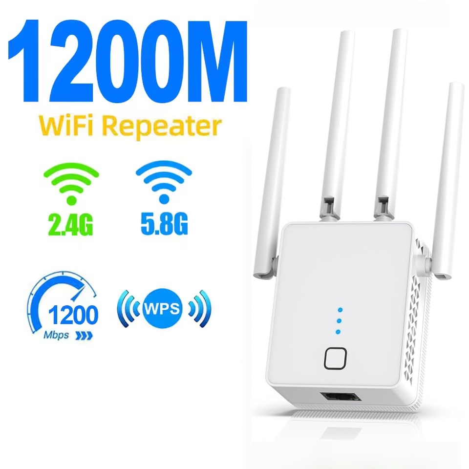 1200Mbps 2.4G/5GHz Dual Band W - Home Security Bundle ulasan dan harga