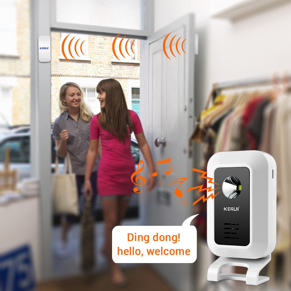 KERUI M7 Alarm keamanan Sensor - Home Security Lights ulasan dan harga