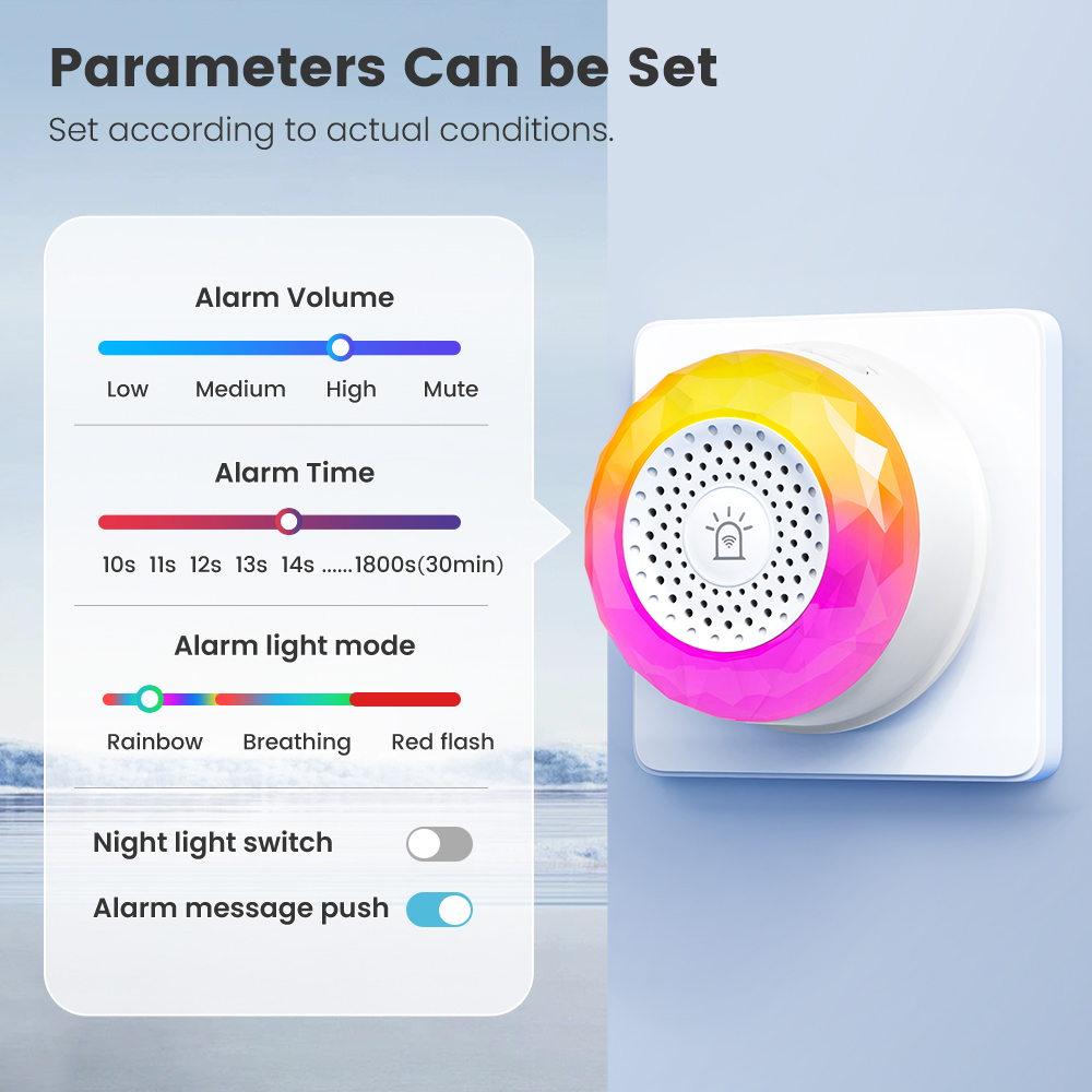 Tuya Wifi Smart Siren untuk Ke - Home Security Uk ulasan dan harga