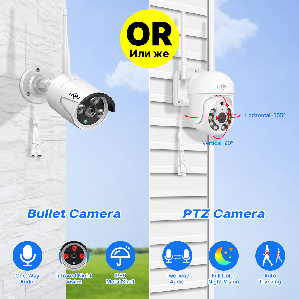Hiseeu 5MP WiFi CCTV Camera Se - Home Security Wifi Camera ulasan dan harga