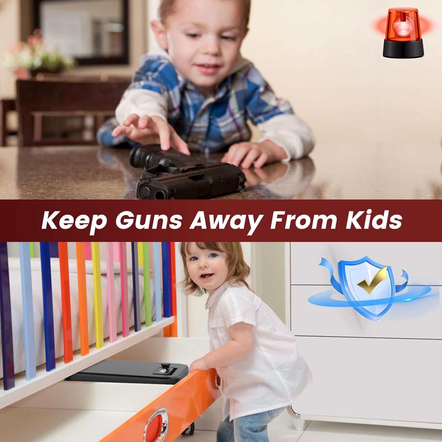 Kotak aman keamanan pribadi de - Home Security Gun ulasan dan harga
