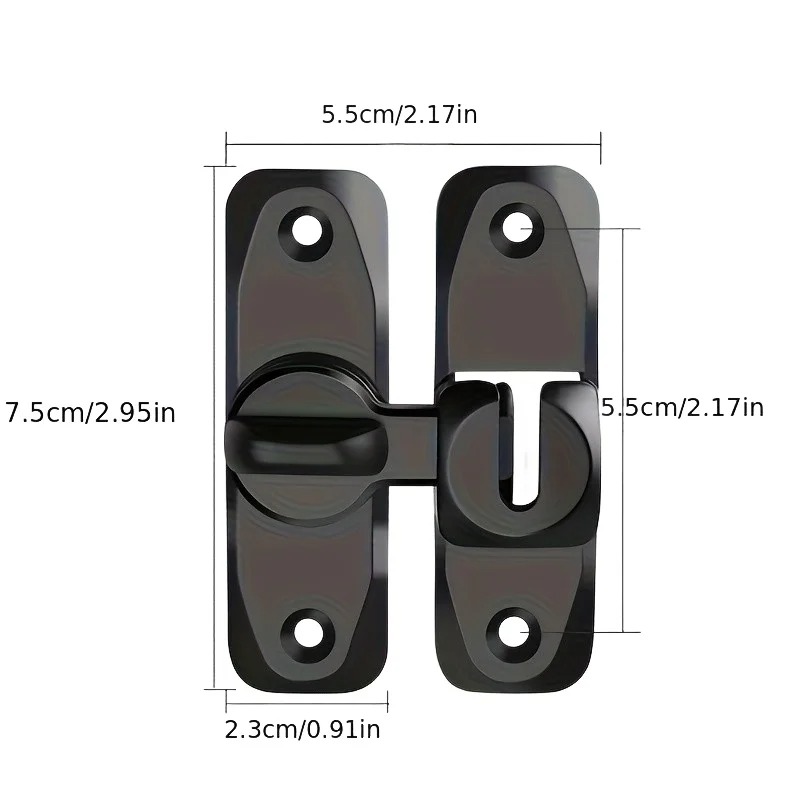 Kunci Pintu Lipat 90/180 Deraj - Home Security Firms ulasan dan harga