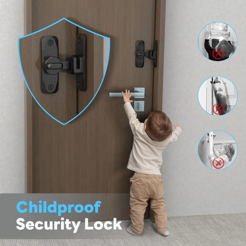 Kunci Pintu Lipat 90/180 Deraj - Home Security Firms ulasan dan harga