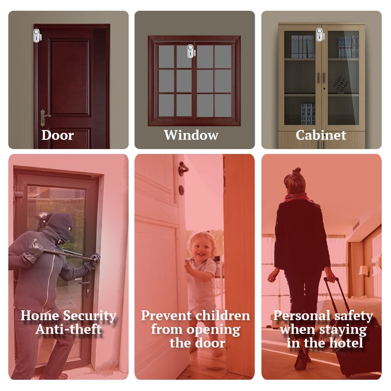 KERUI Sensor pencuri nirkabel  - Home Security Lights ulasan dan harga