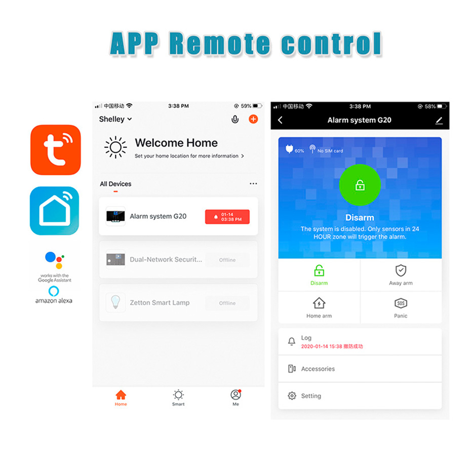 KERUI G20 Panel Alarm WIFI GSM - Keypad Alarm Panel ulasan dan harga